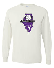 Load image into Gallery viewer, All-State Classic Volleyball Illinois - Long Sleeve
